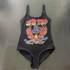 MadeWorn ZZ Top Graphic Bodysuit